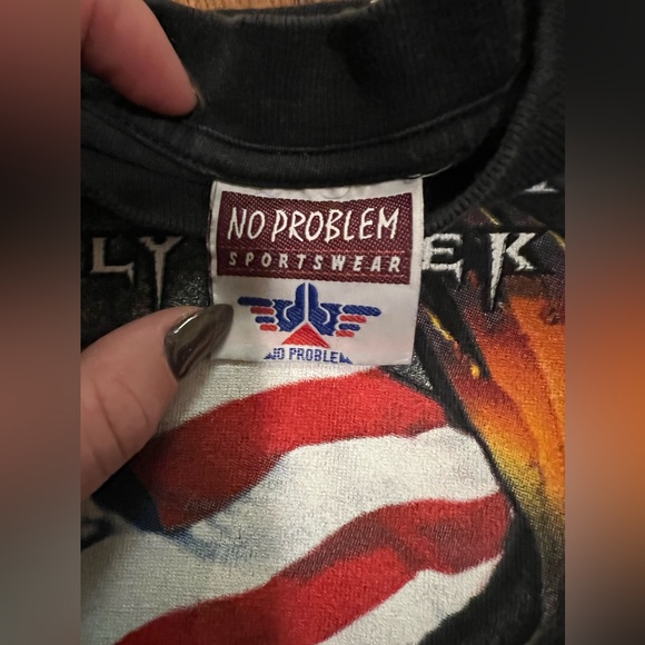 Vintage Laconia Motorcycle N.H Rally Week 2001 weirs beach, black T-shirt. - Picture 4 of 4